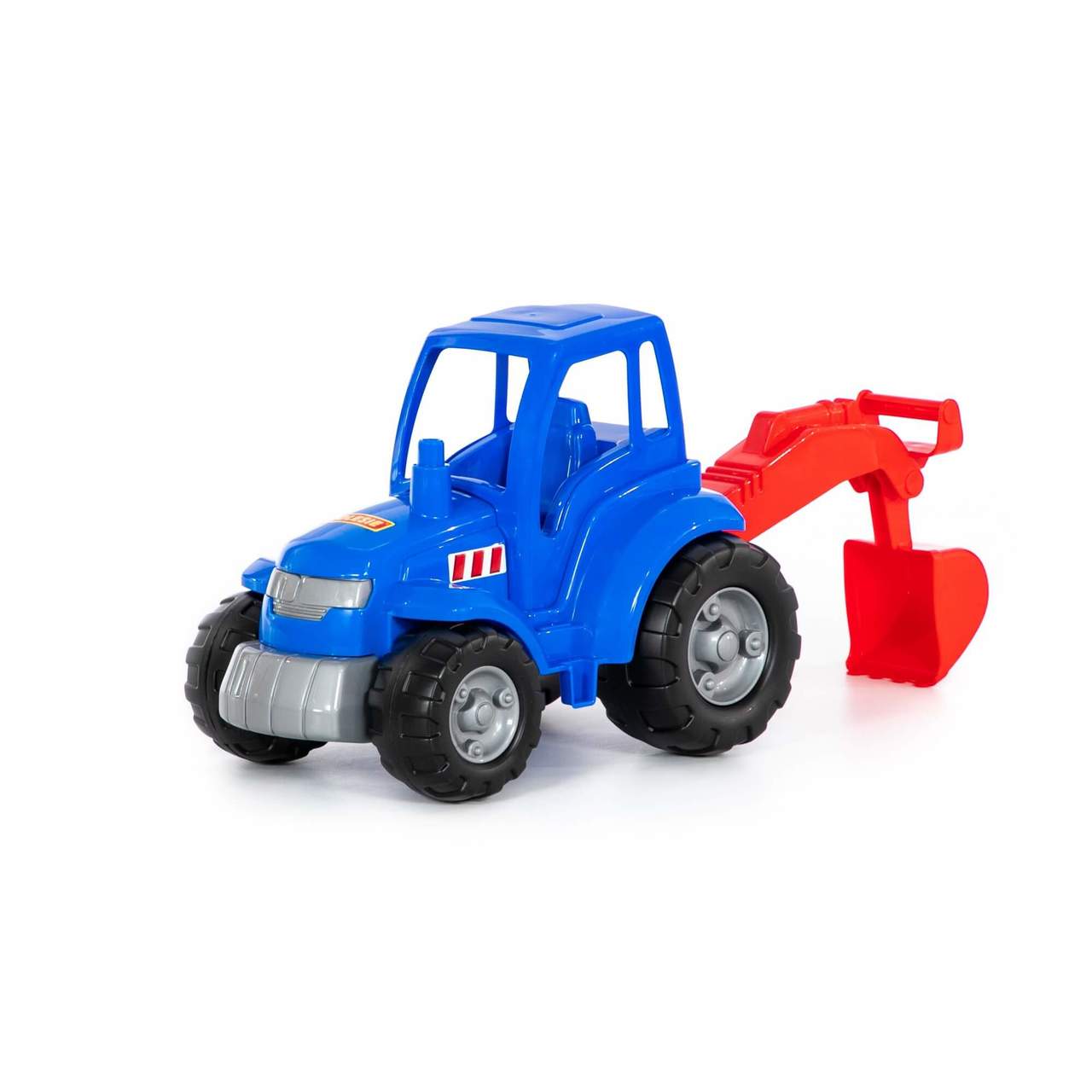 Трактор "Чемпион" (синий) с лопатой (в сеточке) 84736